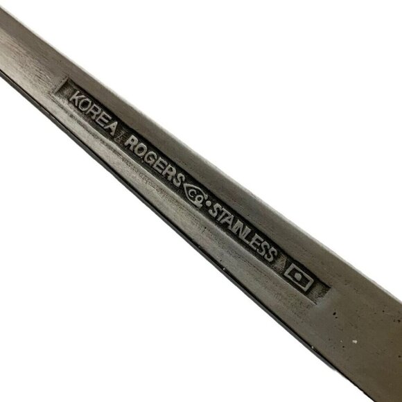 Rogers by Stanley Roberts Danesmore Gravy Ladle Satin Stainless Steel 1970s - Picture 4 of 4